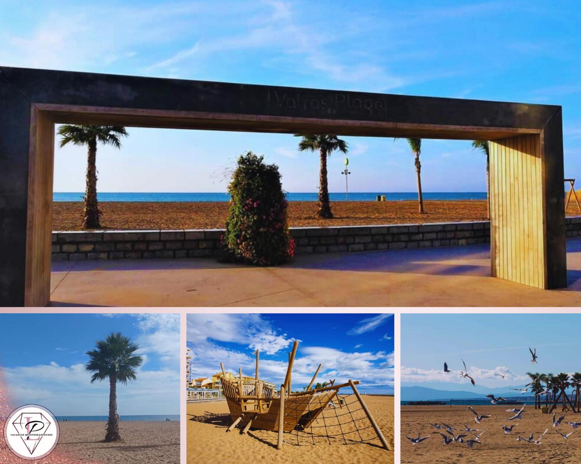 Les Mouettes, Bel Appartement A 50M Des Plages De Valras-Plage Exterior foto
